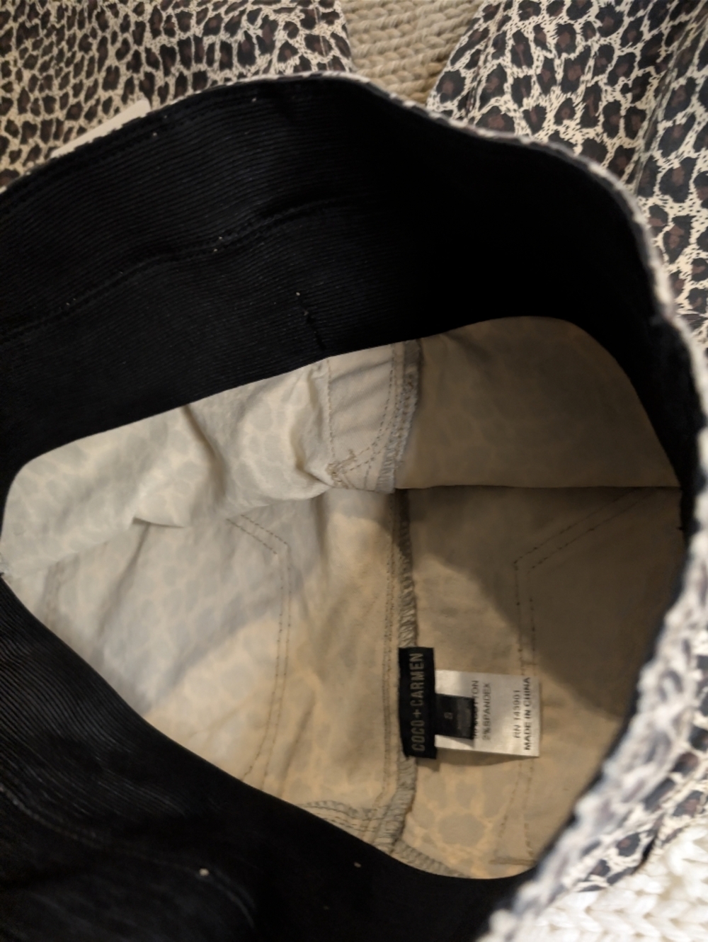 Coco + Carmen Cheetah Amazing Stretch Fit Sculpt Lift Jean Dress Pants NWT's. - Picture 9 of 16